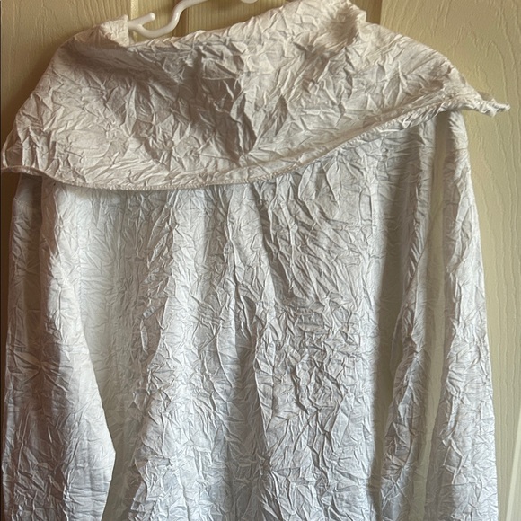 Zara Off-White Textured Jacket - Picture 6 of 7